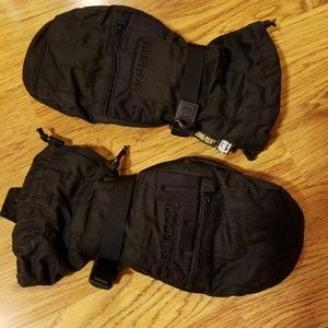 Burton Gore Tex men's black gloves